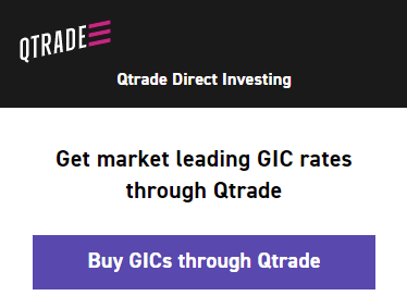 Get market leading GIC rates through Qtrade