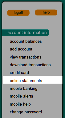 Online Statements
