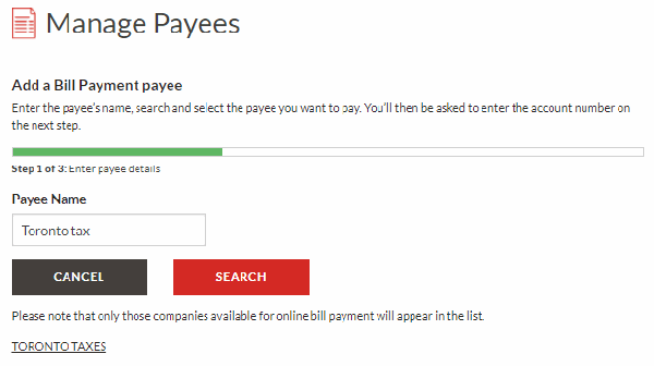 CT-Manage-Payees-Toroto-Taxes.gif