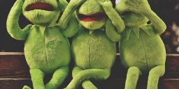 Kermit: hear no evil, see no evil, speak no evil